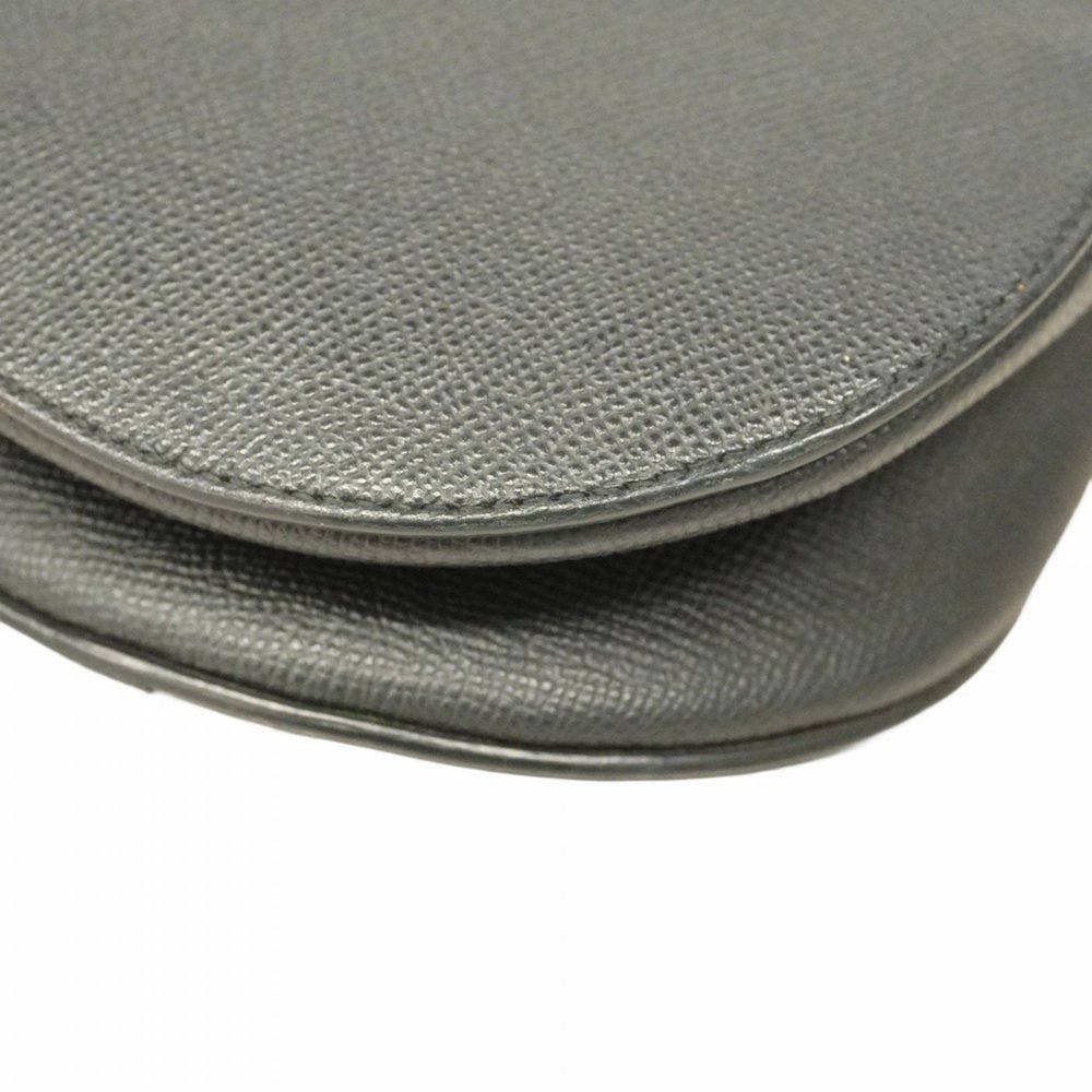 Christian Dior Handbag Saddle Bag Leather Black Women's - Picture 6 of 16